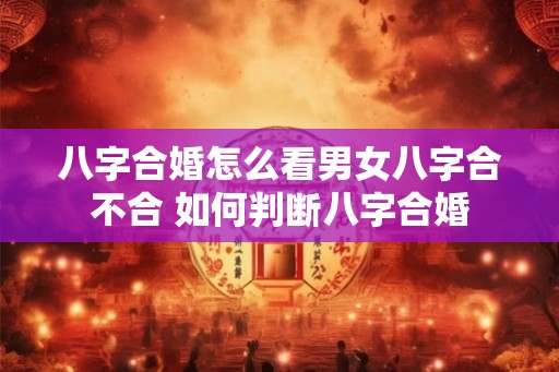 八字合婚怎么看男女八字合不合 如何判断八字合婚