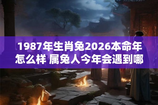 1987年生肖兔2026本命年怎么样 属兔人今年会遇到哪些困难