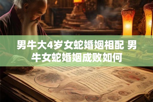 男牛大4岁女蛇婚姻相配 男牛女蛇婚姻成败如何