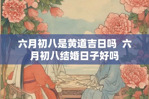 六月初八是黄道吉日吗  六月初八结婚日子好吗