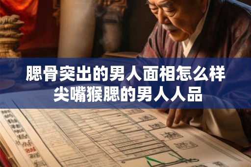 腮骨突出的男人面相怎么样 尖嘴猴腮的男人人品