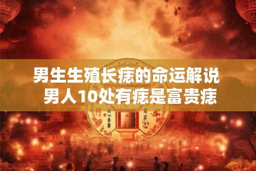 男生生殖长痣的命运解说 男人10处有痣是富贵痣 男生生殖长痣的命运解说 男人10处有痣是富贵痣