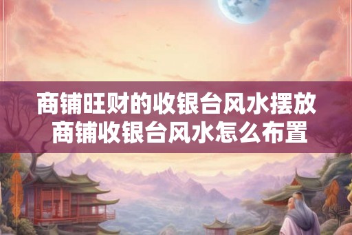 商铺旺财的收银台风水摆放 商铺收银台风水怎么布置较好