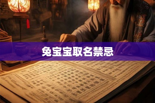 兔宝宝取名禁忌 兔宝宝取名禁忌
