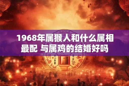 1968年属猴人和什么属相最配 与属鸡的结婚好吗