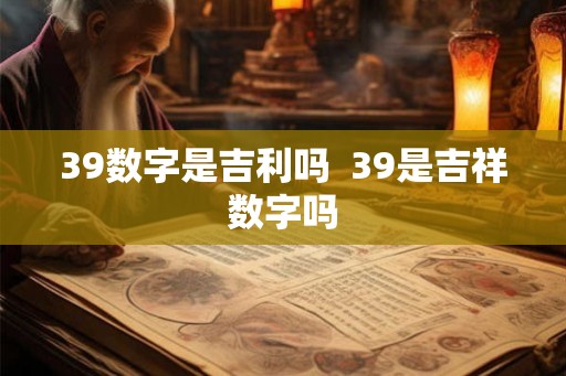 39数字是吉利吗  39是吉祥数字吗