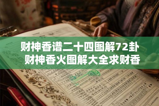 财神香谱二十四图解72卦  财神香火图解大全求财香