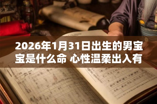 2026年1月31日出生的男宝宝是什么命 心性温柔出入有为