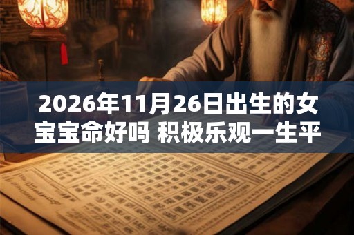2026年11月26日出生的女宝宝命好吗 积极乐观一生平稳