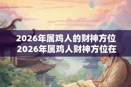 2026年属鸡人的财神方位 2026年属鸡人财神方位在哪