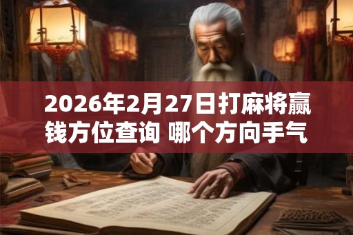 2026年2月27日打麻将赢钱方位查询 哪个方向手气佳