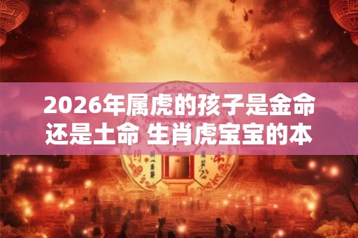 2026年属虎的孩子是金命还是土命 生肖虎宝宝的本命运势