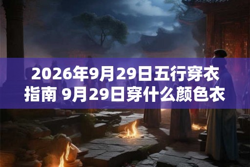 2026年9月29日五行穿衣指南 9月29日穿什么颜色衣服