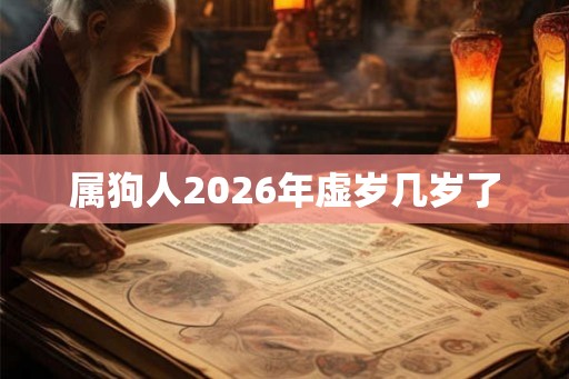 属狗人2026年虚岁几岁了 属狗人2026年虚岁几岁了