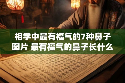 相学中最有福气的7种鼻子图片 最有福气的鼻子长什么样 相学中最有福气的7种鼻子图片 最有福气的鼻子长什么样