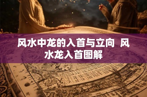 风水中龙的入首与立向  风水龙入首图解