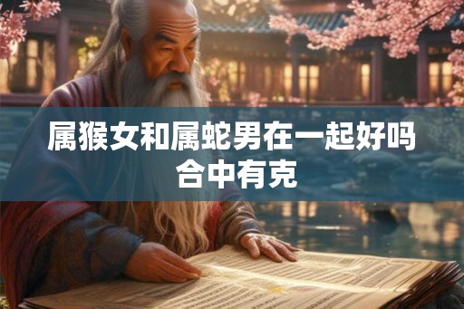 属猴女和属蛇男在一起好吗 合中有克