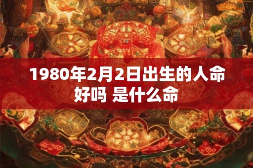 1980年2月2日出生的人命好吗 是什么命