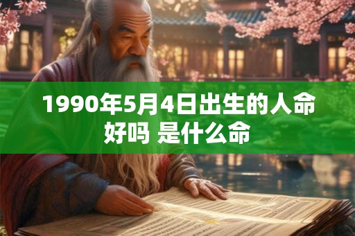 1990年5月4日出生的人命好吗 是什么命