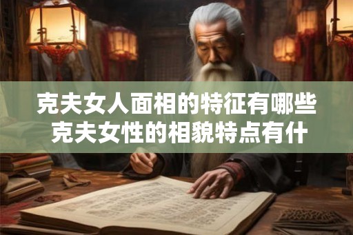 克夫女人面相的特征有哪些 克夫女性的相貌特点有什么 克夫女人面相的特征有哪些 克夫女性的相貌特点有什么
