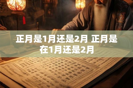 正月是1月还是2月 正月是在1月还是2月 正月是1月还是2月 正月是在1月还是2月