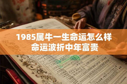 1985属牛一生命运怎么样 命运波折中年富贵