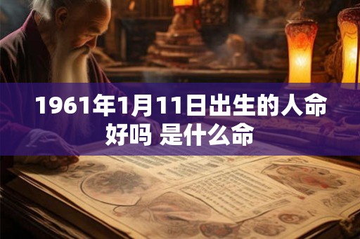 1961年1月11日出生的人命好吗 是什么命