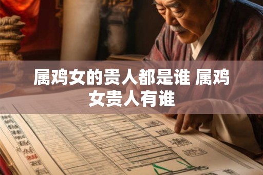 属鸡女的贵人都是谁 属鸡女贵人有谁