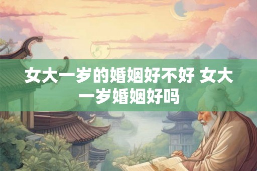 女大一岁的婚姻好不好 女大一岁婚姻好吗 女大一岁的婚姻好不好 女大一岁婚姻好吗