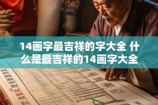 14画字最吉祥的字大全 什么是最吉祥的14画字大全
