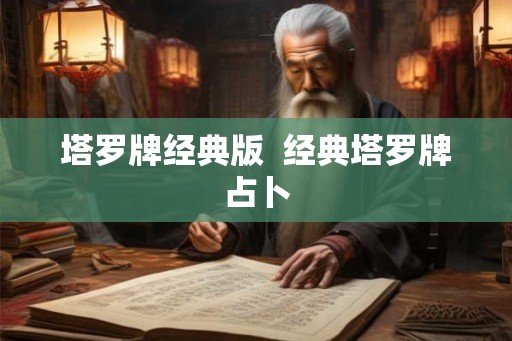 塔罗牌经典版 经典塔罗牌占卜 塔罗牌经典版 经典塔罗牌占卜
