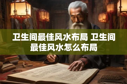 卫生间最佳风水布局 卫生间最佳风水怎么布局