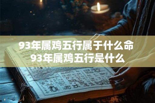 93年属鸡五行属于什么命 93年属鸡五行是什么