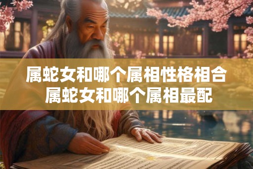 属蛇女和哪个属相性格相合 属蛇女和哪个属相最配