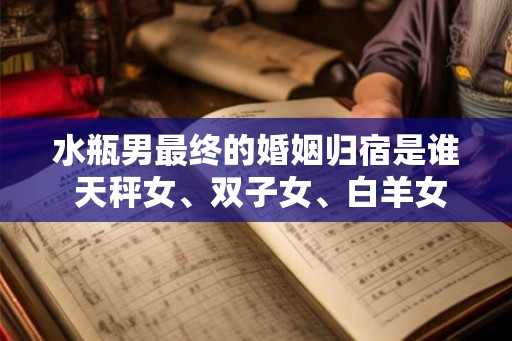 水瓶男最终的婚姻归宿是谁 天秤女、双子女、白羊女