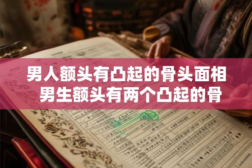 男人额头有凸起的骨头面相  男生额头有两个凸起的骨头面相