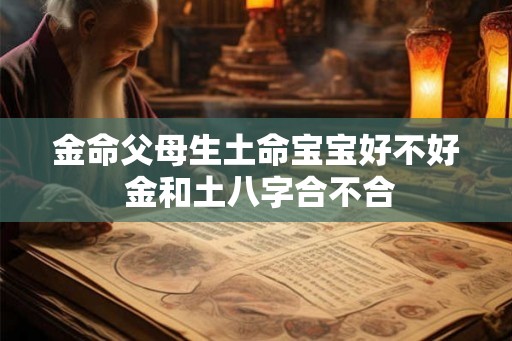 金命父母生土命宝宝好不好 金和土八字合不合