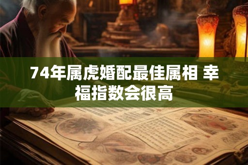74年属虎婚配最佳属相 幸福指数会很高