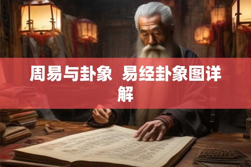 周易与卦象 易经卦象图详解 周易与卦象 易经卦象图详解