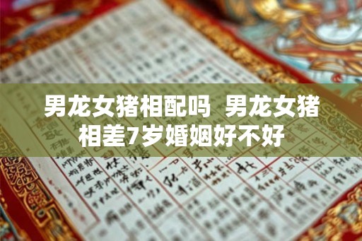 男龙女猪相配吗 男龙女猪相差7岁婚姻好不好 男龙女猪相配吗 男龙女猪相差7岁婚姻好不好