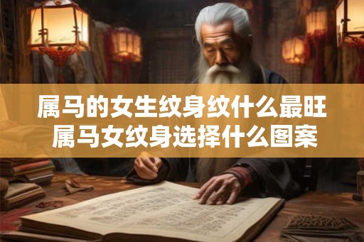 属马的女生纹身纹什么最旺 属马女纹身选择什么图案