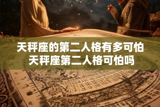 天秤座的第二人格有多可怕 天秤座第二人格可怕吗