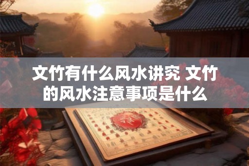 文竹有什么风水讲究 文竹的风水注意事项是什么