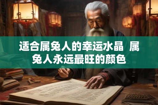适合属兔人的幸运水晶  属兔人永远最旺的颜色