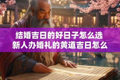 结婚吉日的好日子怎么选 新人办婚礼的黄道吉日怎么选 结婚吉日的好日子怎么选 新人办婚礼的黄道吉日怎么选