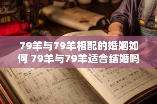 79羊与79羊相配的婚姻如何 79羊与79羊适合结婚吗