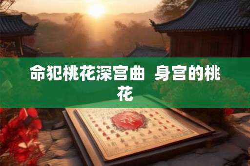 命犯桃花深宫曲  身宫的桃花