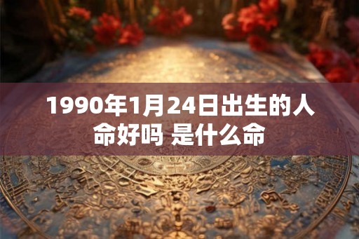 1990年1月24日出生的人命好吗 是什么命