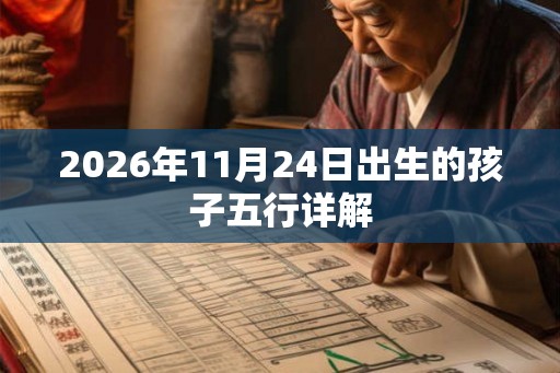 2026年11月24日出生的孩子五行详解 2026年11月24日出生的孩子五行详解