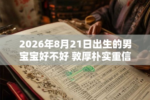 2026年8月21日出生的男宝宝好不好 敦厚朴实重信守义